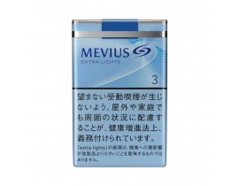 МЕВИУС 3 ПАЧКА (ЯПОНИЯ) - MEVIUS EXTRA LIGHTS 3 SOFT (JAPAN)