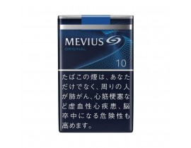 МЕВИУС 10 ПАЧКА (ЯПОНИЯ, МЯГКАЯ ПАЧКА) - MEVIUS ORIGINAL 10 BOX (JAPAN)